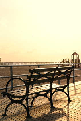Ada Hasloecher of Divorce and Family Mediation Center shares a dedication she saw on a bench at beach that reminds us to take time to relax and take a break from the pressing speed of life.
