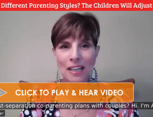 Different Parenting Styles? The Children Will Adjust (video)