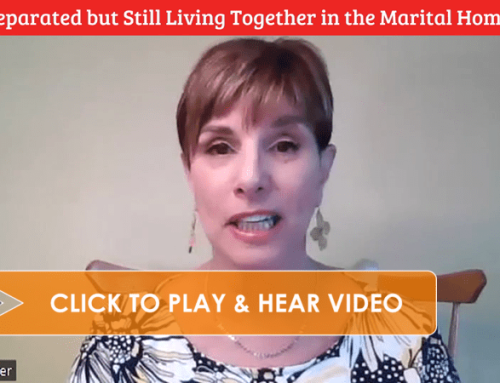 Separated but Still Living Together in the Marital Home (video)