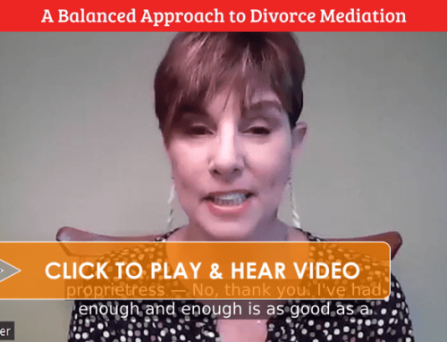 A Balanced Approach to Divorce Mediation [VIDEO]