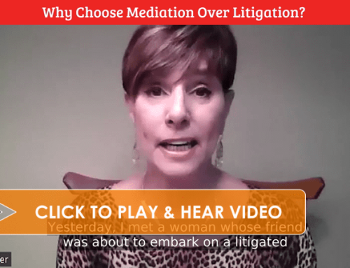 Why Choose Mediation Over Litigation? You Can Resolve Divorce Disputes for Much Less. [VIDEO]